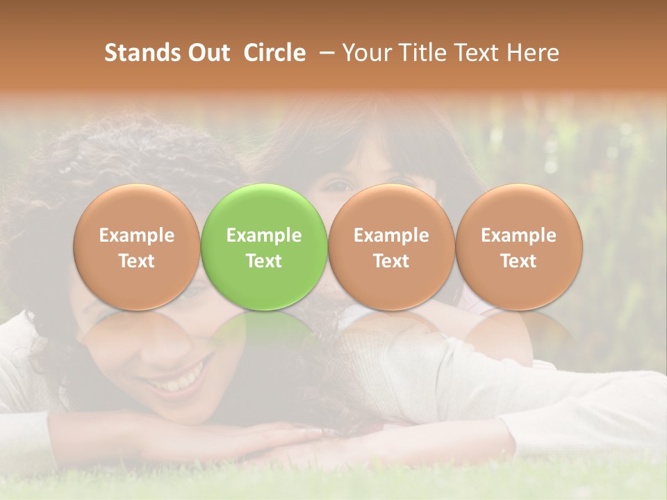 Mother Person Caucasian PowerPoint Template