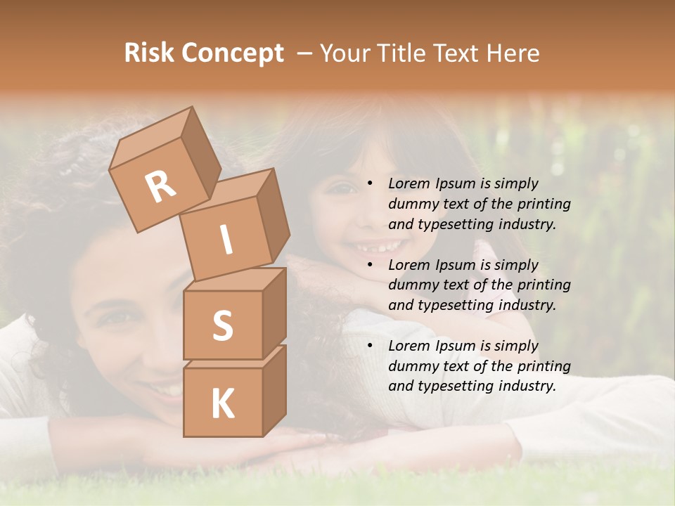 Mother Person Caucasian PowerPoint Template