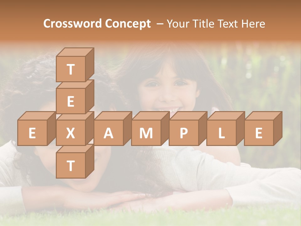 Mother Person Caucasian PowerPoint Template