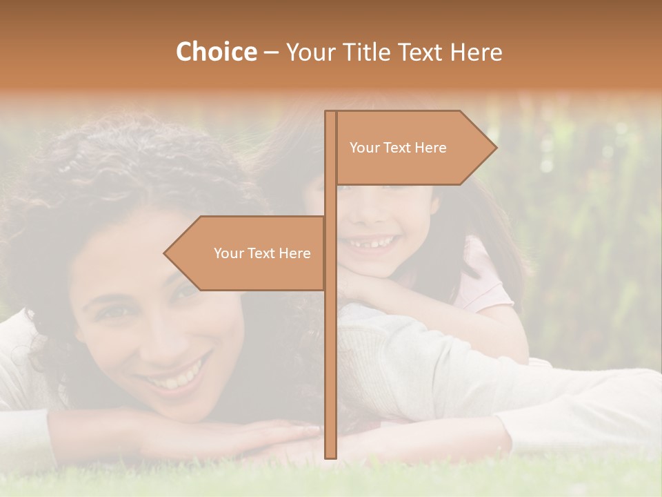 Mother Person Caucasian PowerPoint Template