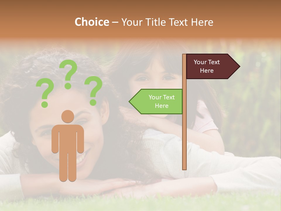 Mother Person Caucasian PowerPoint Template