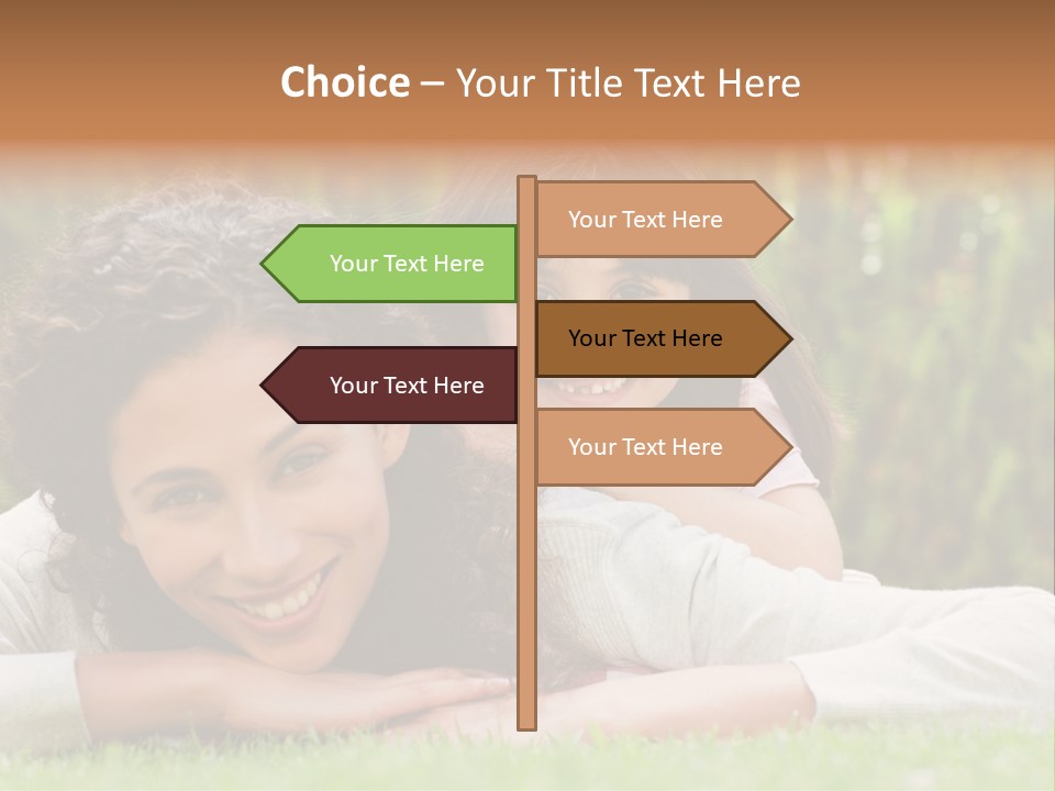 Mother Person Caucasian PowerPoint Template