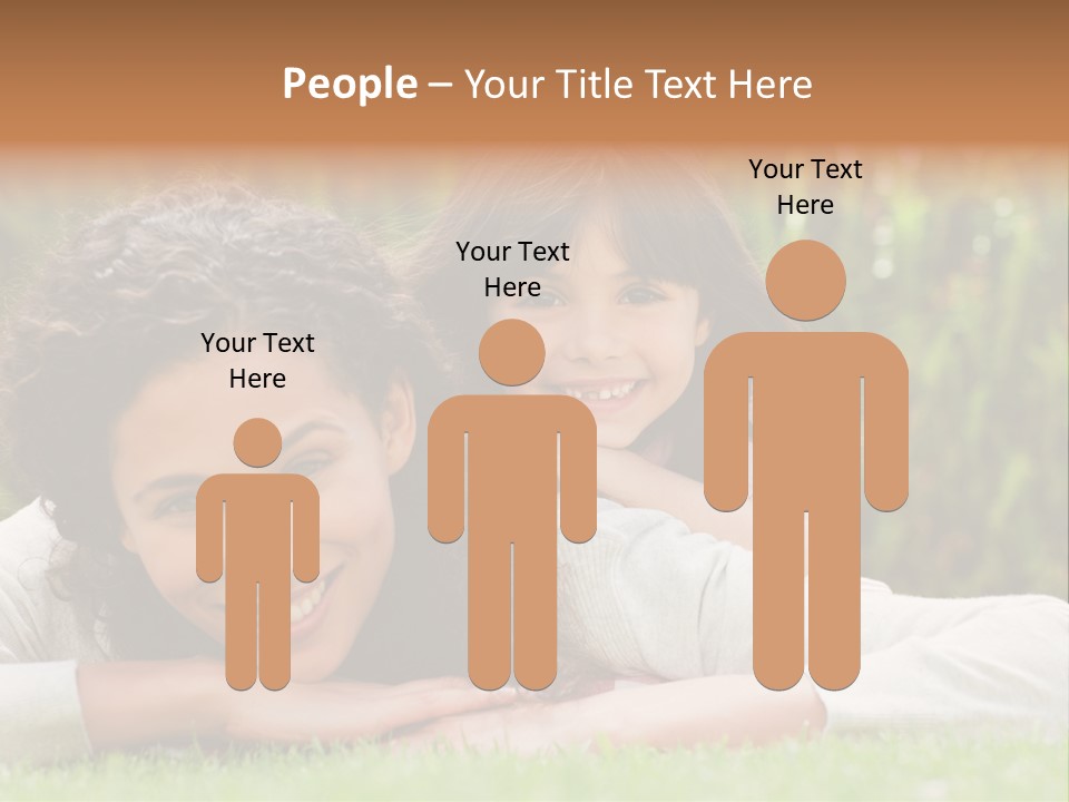 Mother Person Caucasian PowerPoint Template