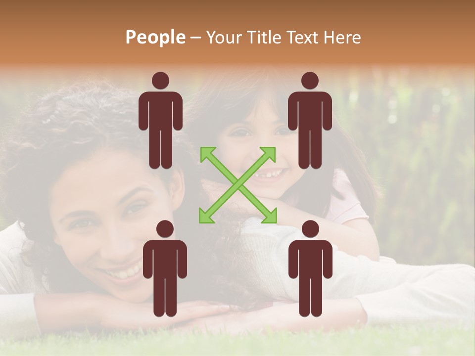 Mother Person Caucasian PowerPoint Template