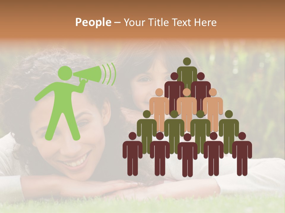 Mother Person Caucasian PowerPoint Template