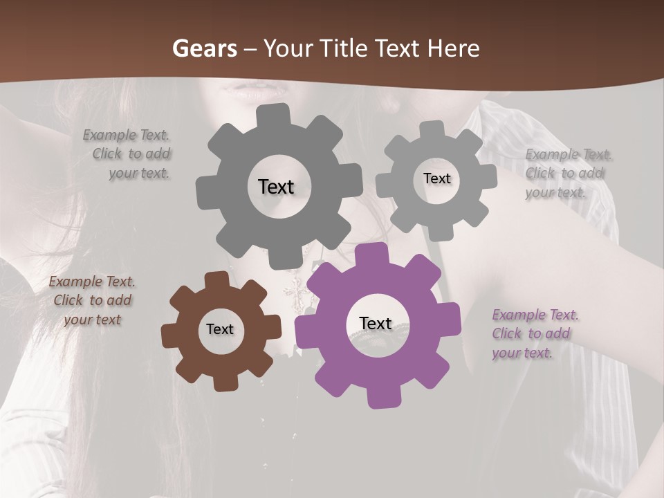 Fashionable Vogue  PowerPoint Template