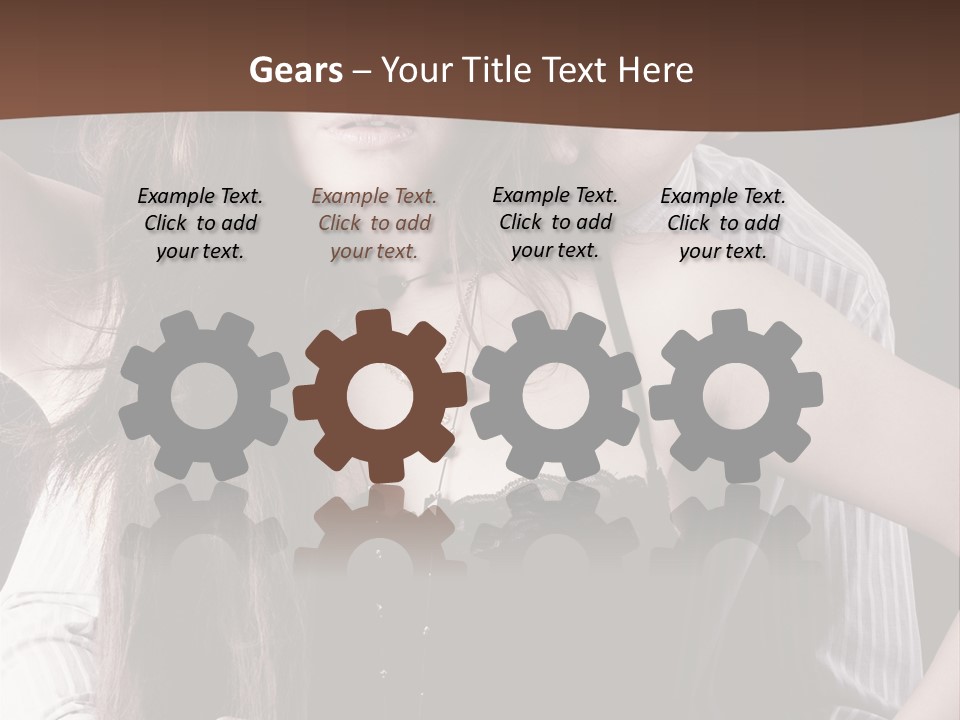 Fashionable Vogue  PowerPoint Template