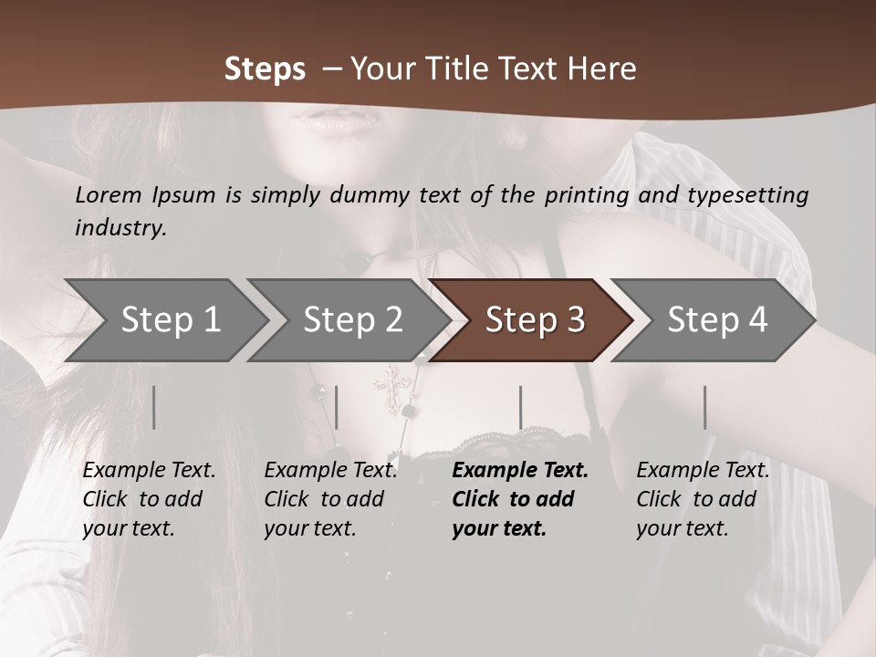 Fashionable Vogue  PowerPoint Template