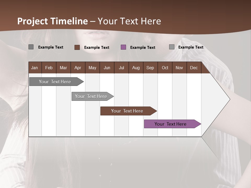 Fashionable Vogue  PowerPoint Template