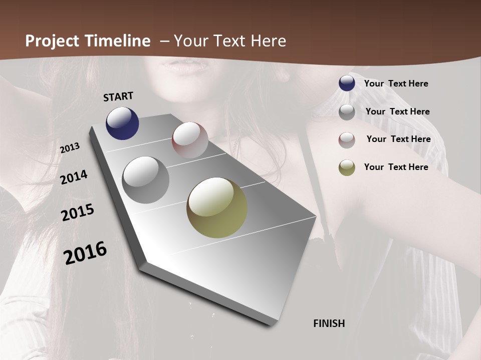 Fashionable Vogue  PowerPoint Template
