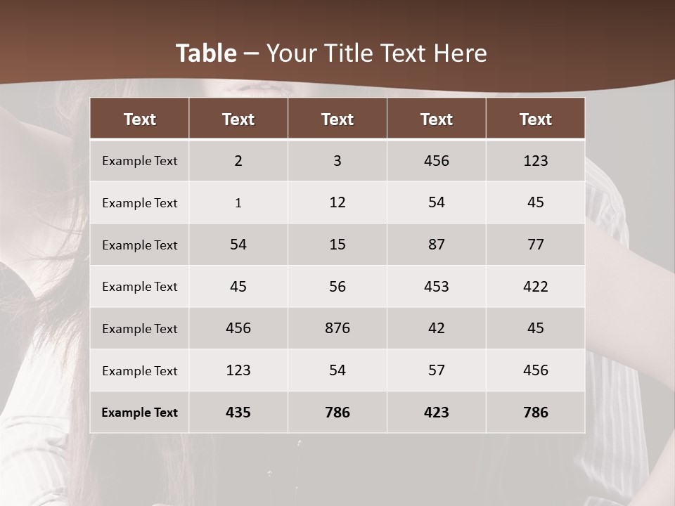 Fashionable Vogue  PowerPoint Template