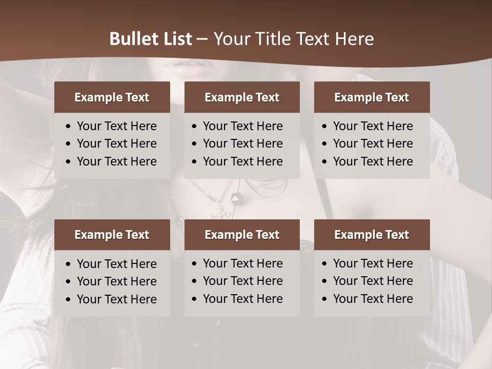 Fashionable Vogue  PowerPoint Template