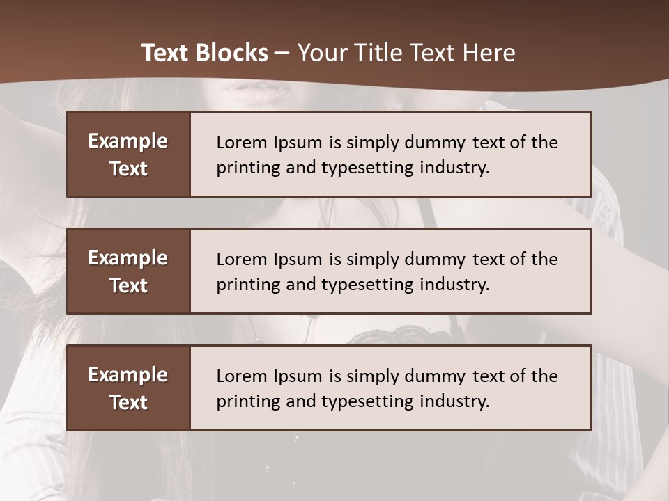 Fashionable Vogue  PowerPoint Template