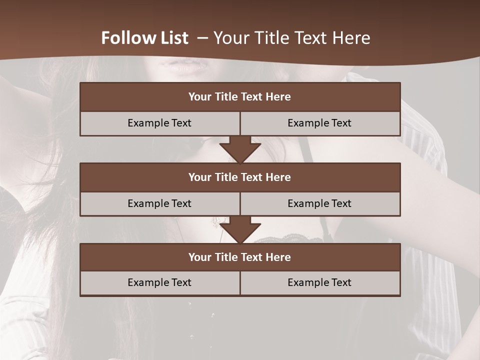 Fashionable Vogue  PowerPoint Template