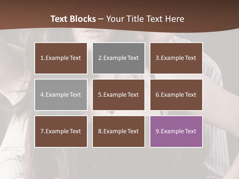 Fashionable Vogue  PowerPoint Template