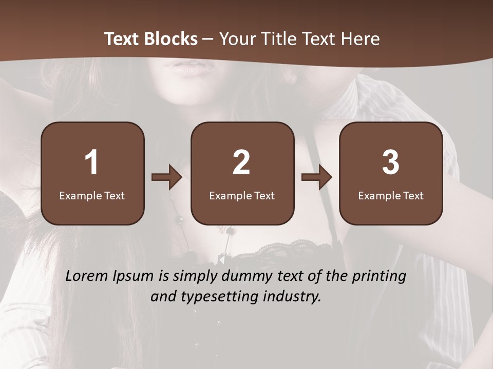 Fashionable Vogue  PowerPoint Template