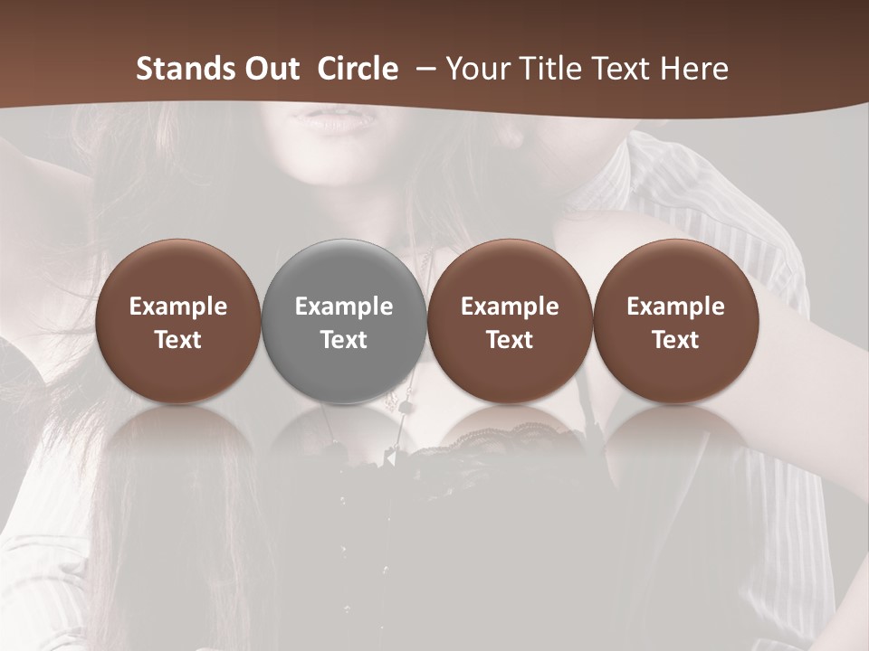 Fashionable Vogue  PowerPoint Template