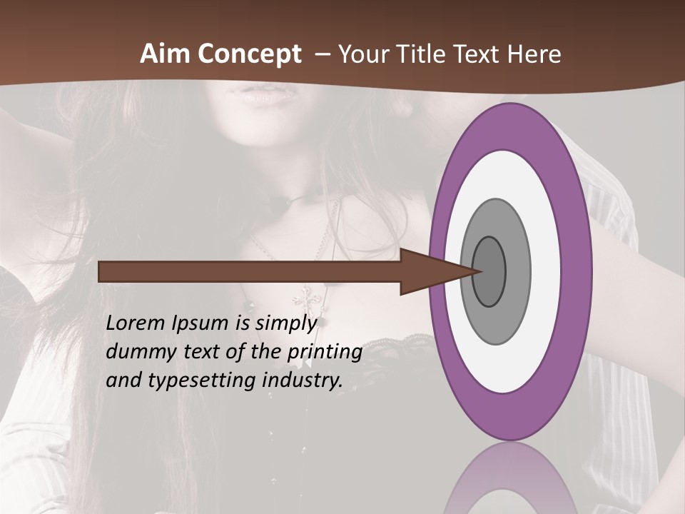 Fashionable Vogue  PowerPoint Template