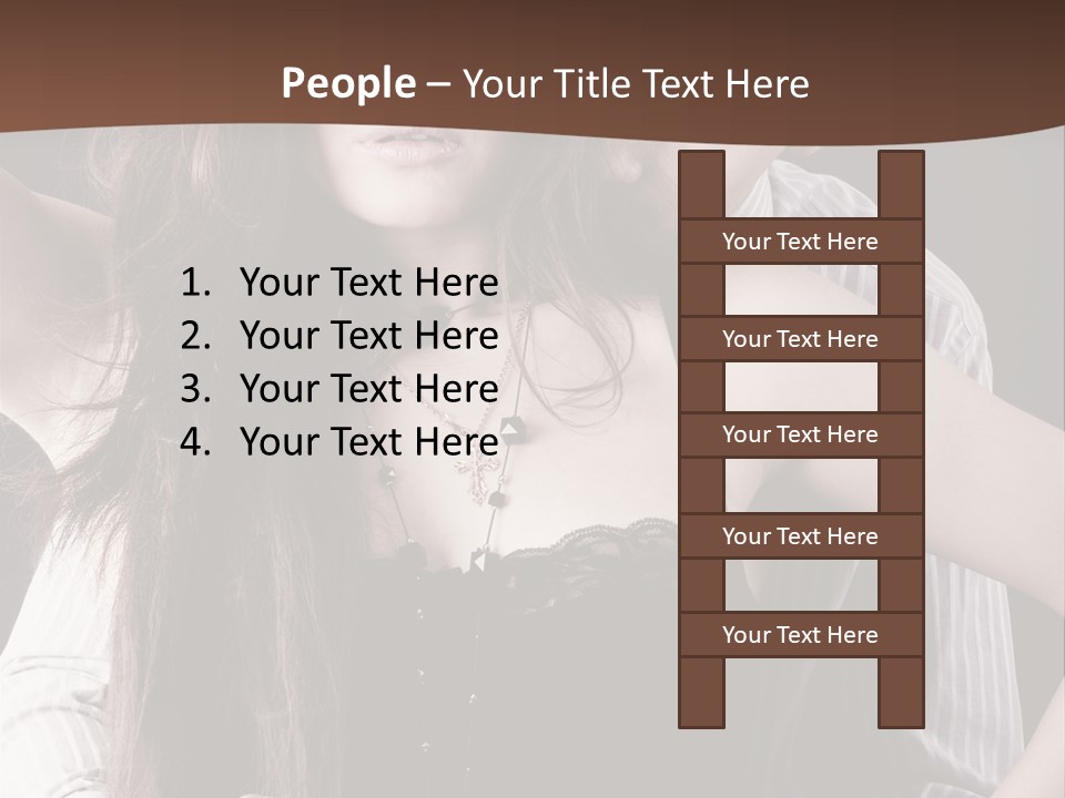 Fashionable Vogue  PowerPoint Template