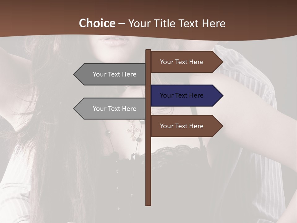 Fashionable Vogue  PowerPoint Template