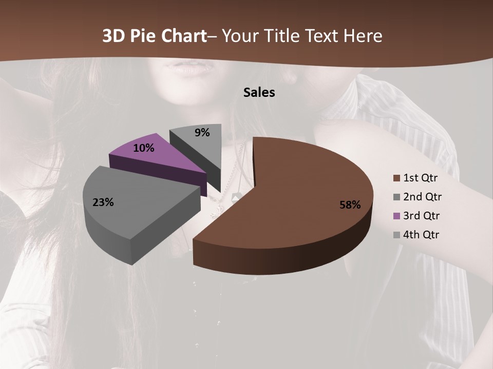 Fashionable Vogue  PowerPoint Template