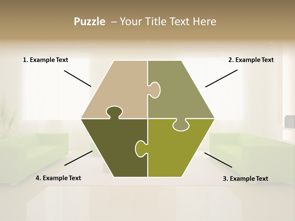 Interior Green Expensive PowerPoint Template