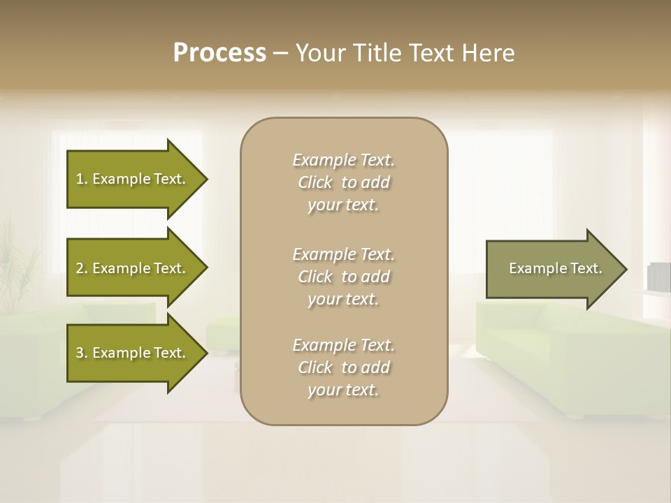 Interior Green Expensive PowerPoint Template
