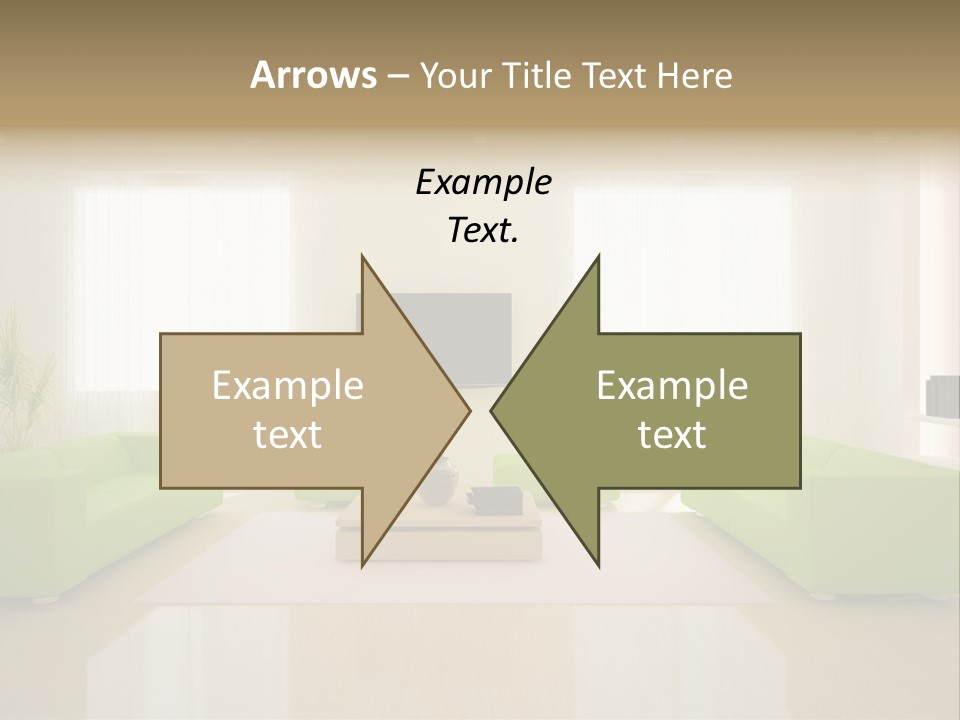 Interior Green Expensive PowerPoint Template