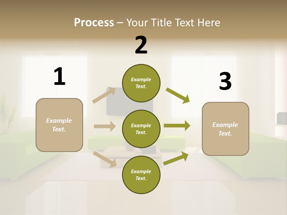 Interior Green Expensive PowerPoint Template