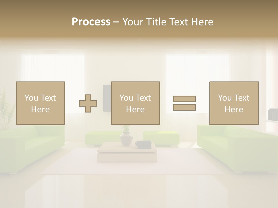 Interior Green Expensive PowerPoint Template