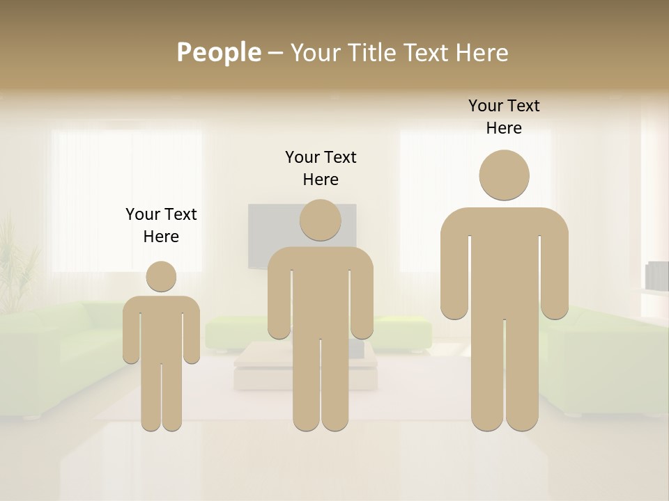 Interior Green Expensive PowerPoint Template