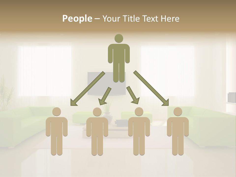 Interior Green Expensive PowerPoint Template