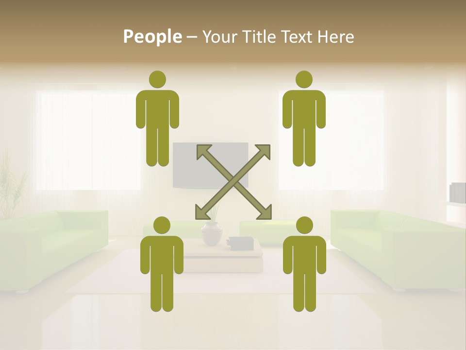 Interior Green Expensive PowerPoint Template