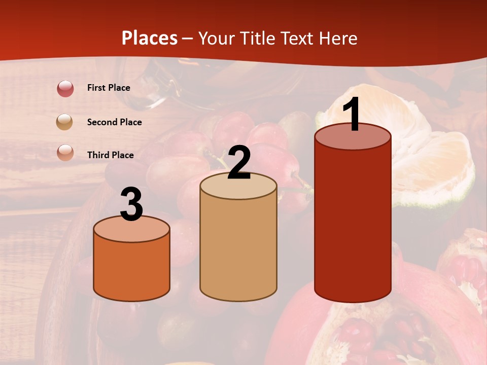 Wine Organic Red PowerPoint Template