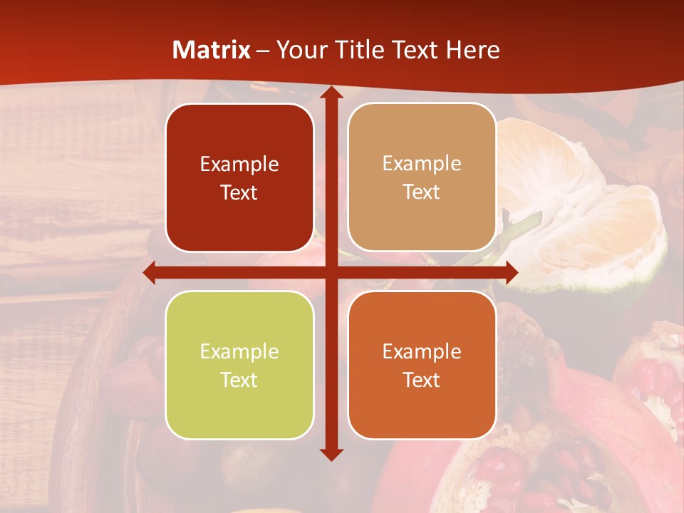 Wine Organic Red PowerPoint Template