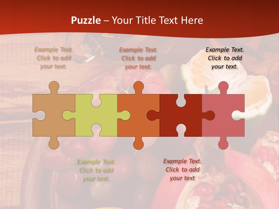 Wine Organic Red PowerPoint Template