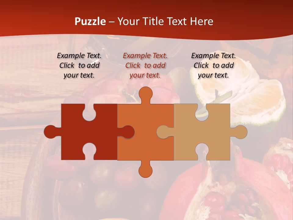 Wine Organic Red PowerPoint Template