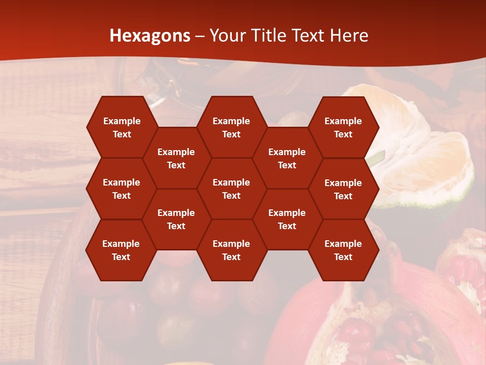 Wine Organic Red PowerPoint Template