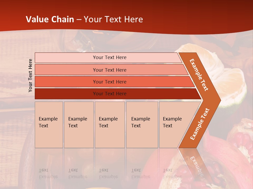 Wine Organic Red PowerPoint Template