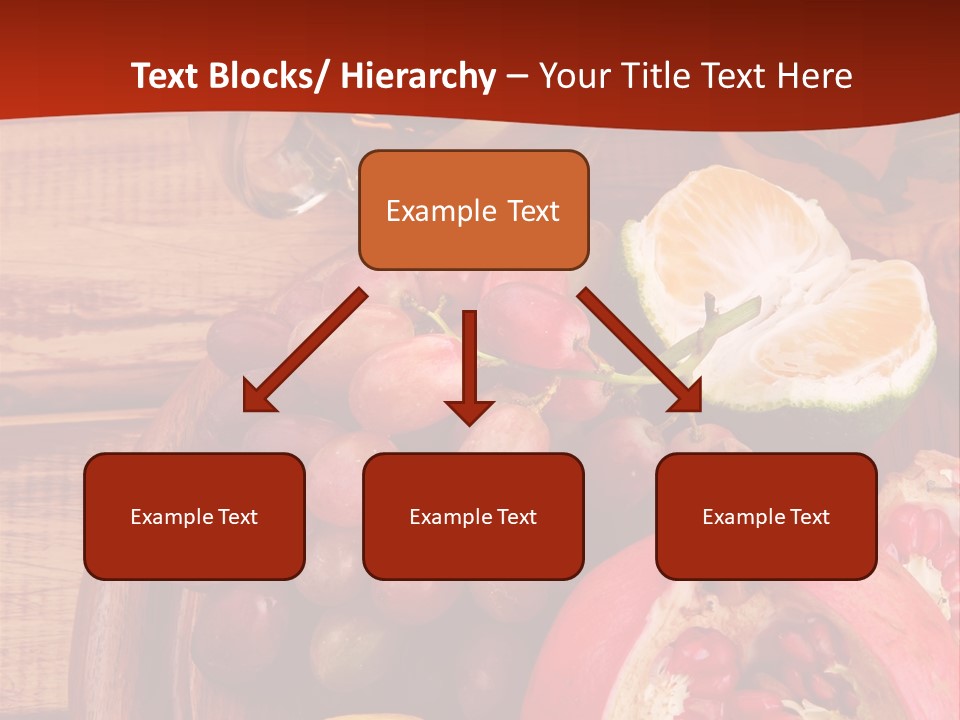 Wine Organic Red PowerPoint Template