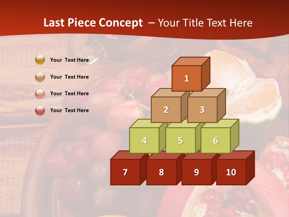 Wine Organic Red PowerPoint Template