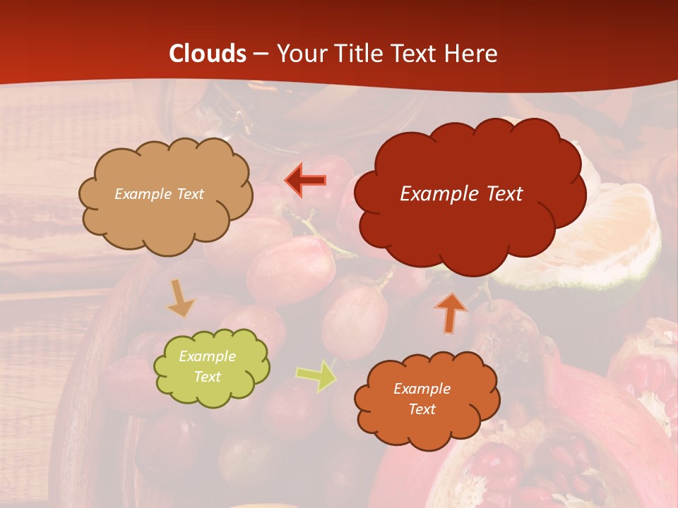 Wine Organic Red PowerPoint Template