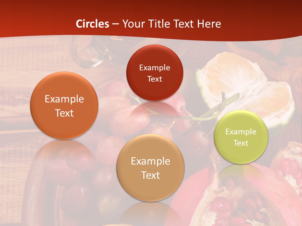 Wine Organic Red PowerPoint Template