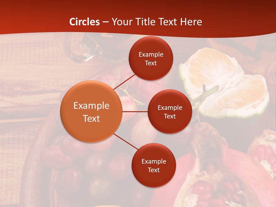 Wine Organic Red PowerPoint Template