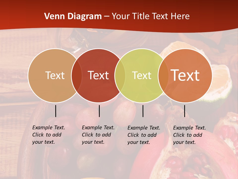 Wine Organic Red PowerPoint Template