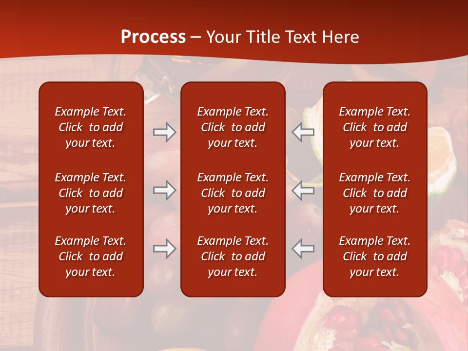 Wine Organic Red PowerPoint Template