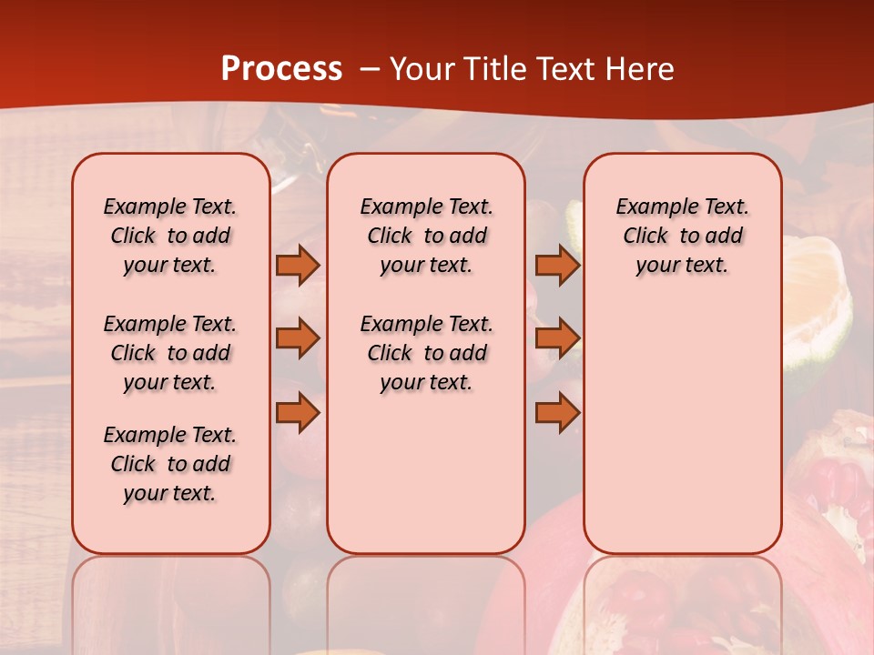 Wine Organic Red PowerPoint Template