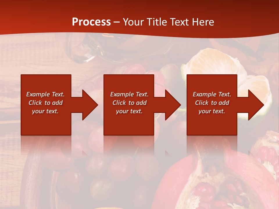 Wine Organic Red PowerPoint Template