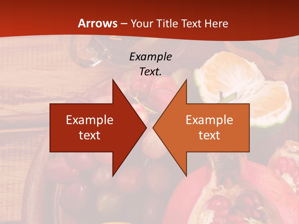 Wine Organic Red PowerPoint Template