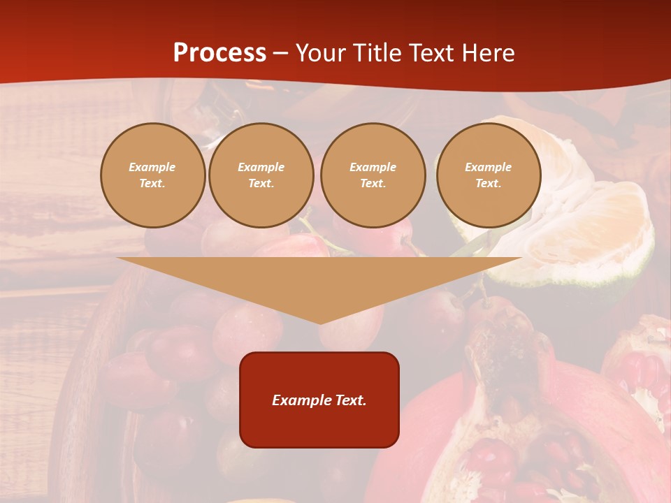 Wine Organic Red PowerPoint Template
